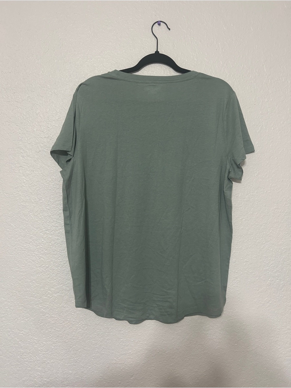 Maurices Sage Green "Teach Love Inspire" Short Sleeve Tee - Picture 3 of 4